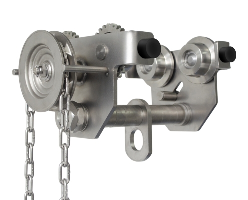 Edelstahl Haspelfahrwerk 18/25 H VA