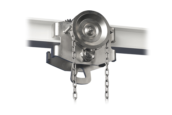 Stainless steel line HADEF Hoists, winches and cranes