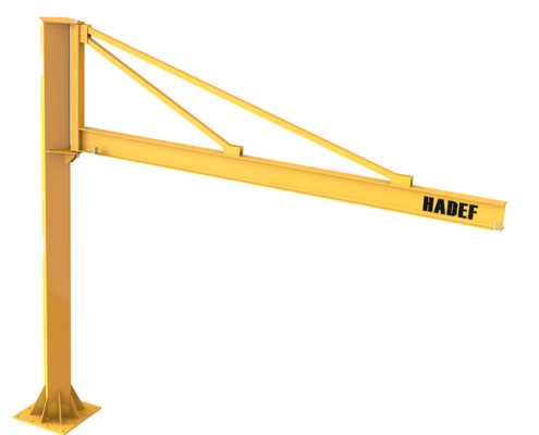 Column slewing crane HADEF 370/15