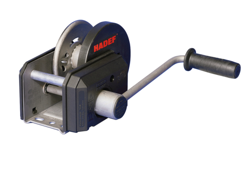 Worm Gear Wirerope Winch 238/10 - HADEF Hoists, winches and cranes